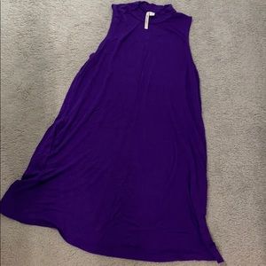 Purple dress with pockets!